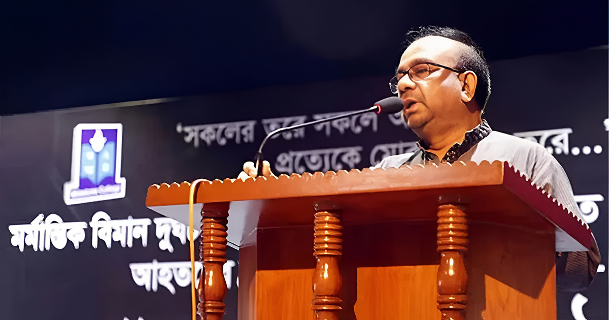 ৯ মিনিটের ব্যবধানে প্রাণে বাঁচেন মাইলস্টোনের অধ্যক্ষ