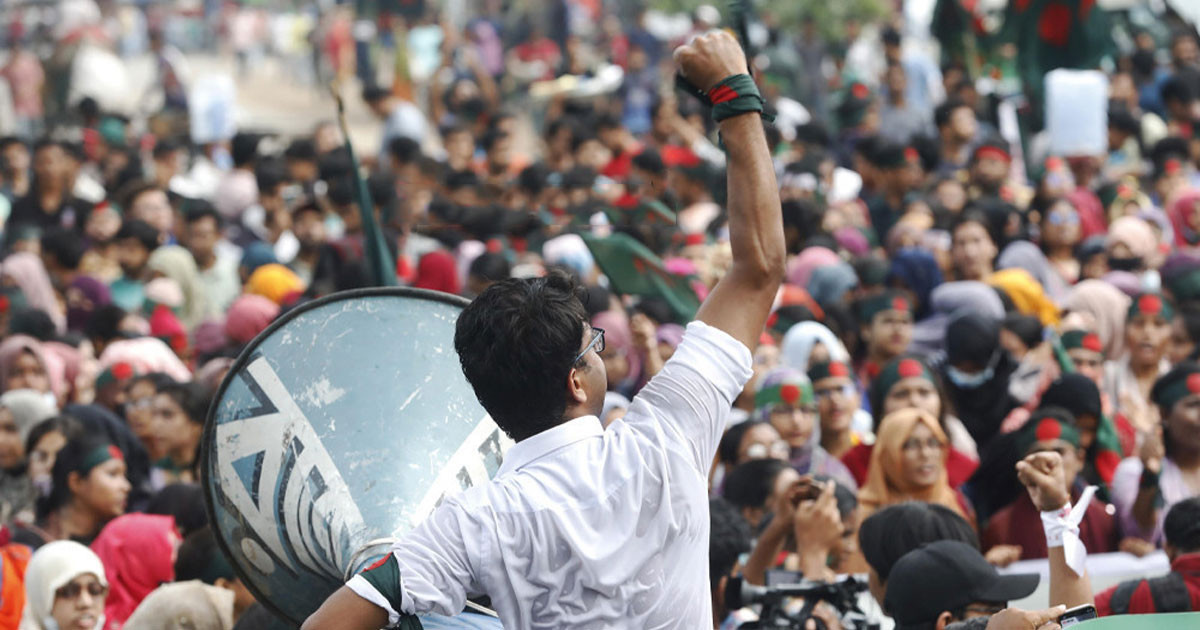 আলোচনার কেন্দ্রে জুলাই ঘোষণা