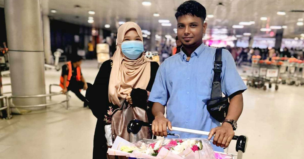 ভালোবাসার টানে মালয়েশিয়ান তরুণী চুয়াডাঙ্গায়