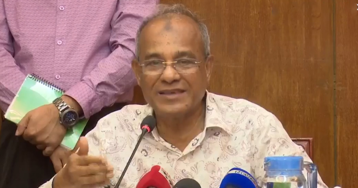 ৫ আগস্ট ঘিরে নাশকতার শঙ্কা নেই: স্বরাষ্ট্র উপদেষ্টা
