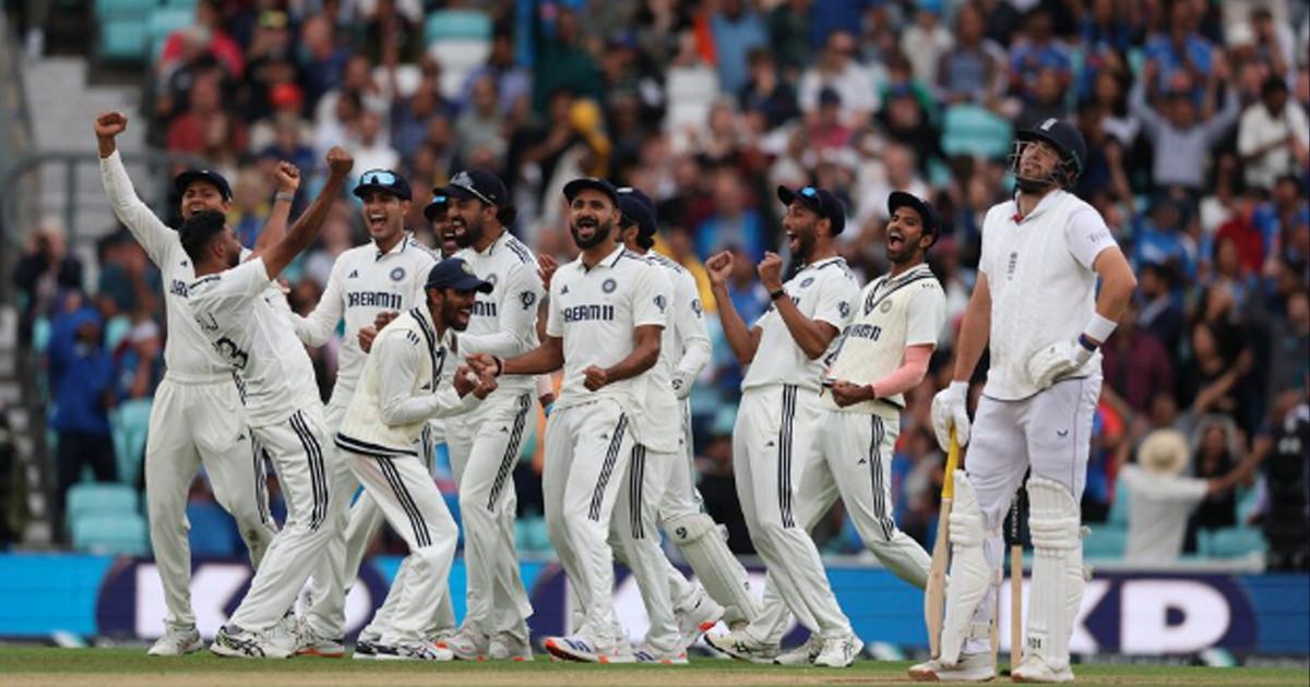 ইংল্যান্ডকে ৬ রানে হারিয়ে সিরিজ বাঁচালো ভারত