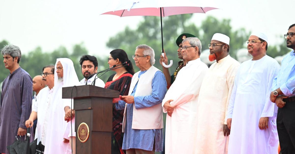 জুলাই ঘোষণাপত্রে যা রয়েছে