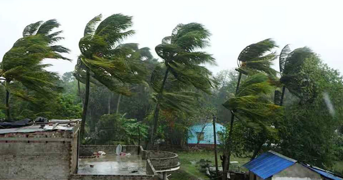 সন্ধ্যার মধ্যে ৬ জেলায় ঝড়ের আভাস