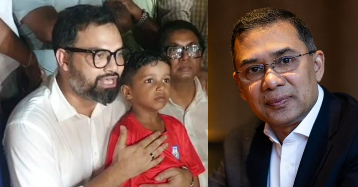 সেই ক্ষুদে ফুটবলারের দায়িত্ব নিলেন তারেক রহমান