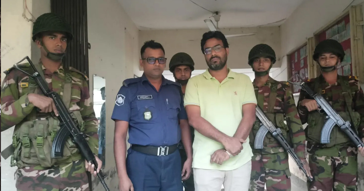 চাঁদাবাজির মামলায় যুবদলের বহিষ্কৃত নেতা গ্রেপ্তার