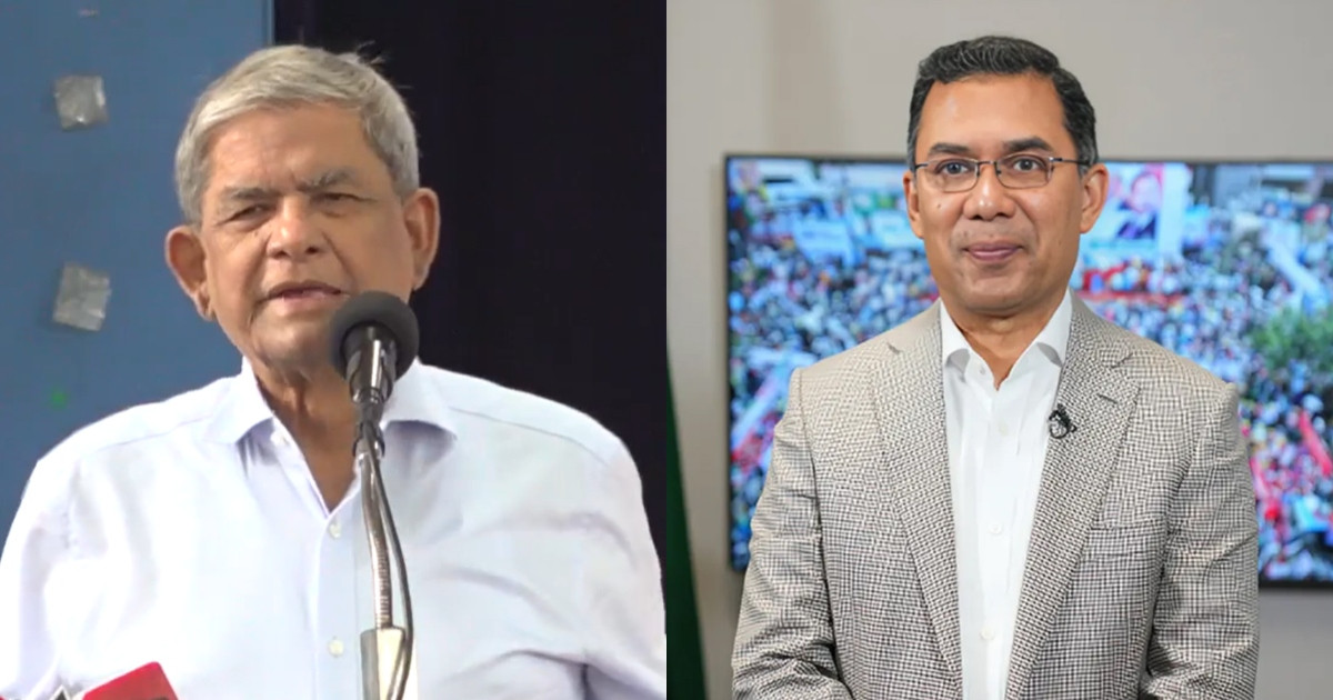 তারেক রহমানই দেশের ভবিষ্যৎ প্রধানমন্ত্রী: মির্জা ফখরুল