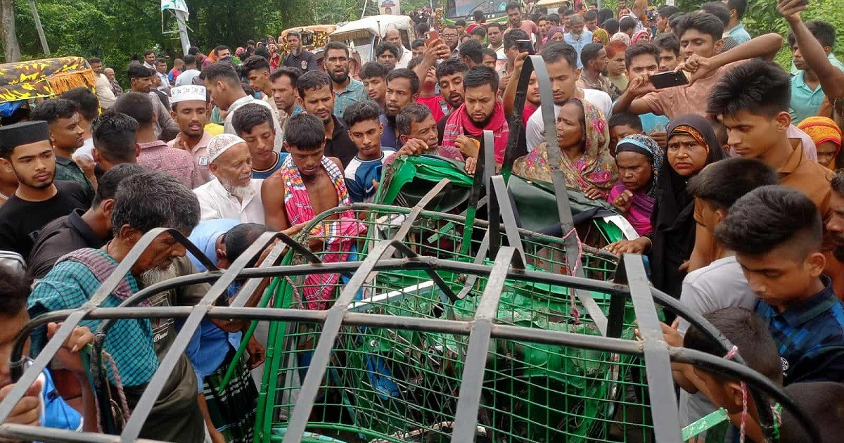 নারায়ণগঞ্জে সড়ক দুর্ঘটনায় নিহত ২, আহত ৫