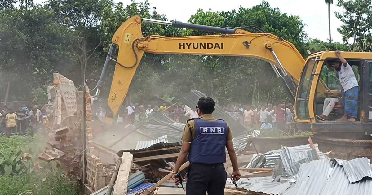 মৌলভীবাজারে রেলওয়ের ৫ একর জমি উদ্ধার