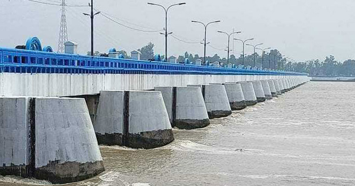 তিস্তার পানি বিপৎসীমার ৭ সেন্টিমিটার ওপরে