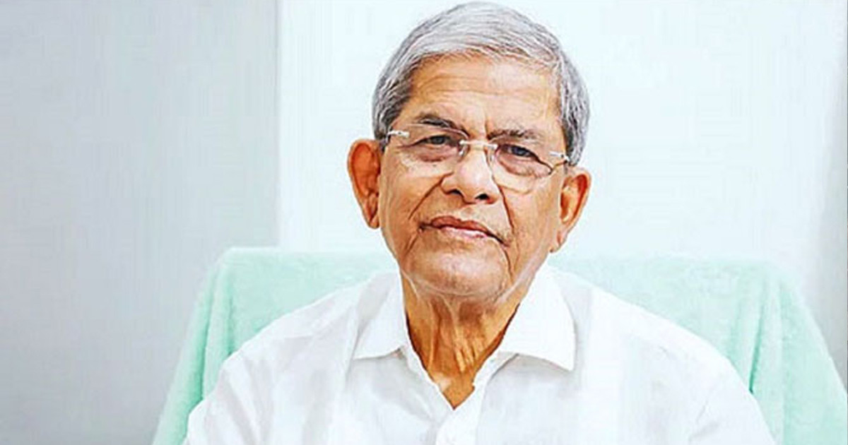 চিকিৎসার জন্য সিঙ্গাপুর গেলেন মির্জা ফখরুল
