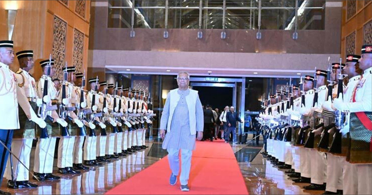 মালয়েশিয়া সফর শেষে দেশের পথে প্রধান উপদেষ্টা