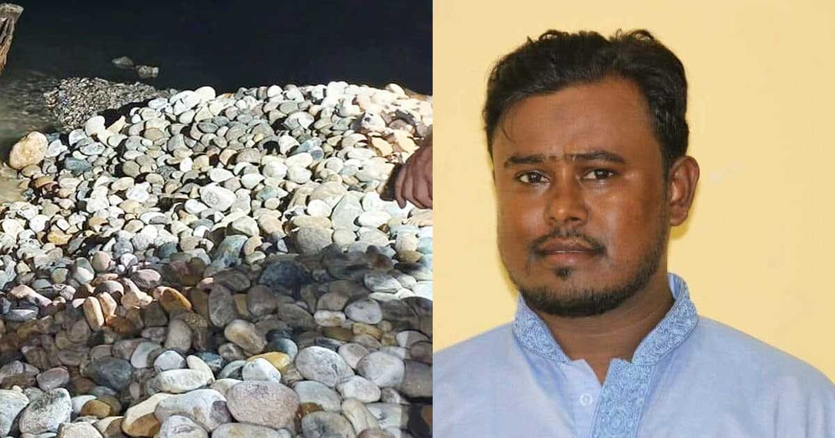 সাদাপাথর লুটপাটের মামলায় ইউপি চেয়ারম্যান আলমগীর গ্রেপ্তার