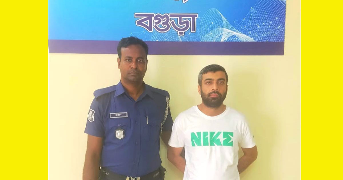 বগুড়ায় হত্যা মামলার আসামি শাকিল গ্রেপ্তার