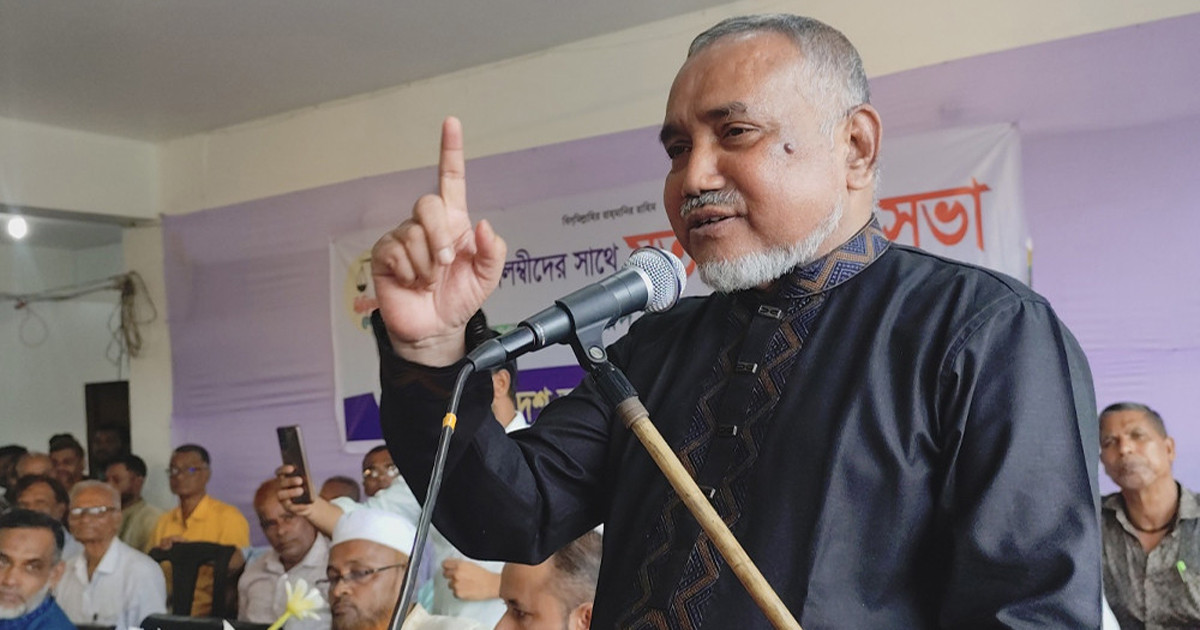 আপনারা ভয় নিয়ে চলবেন না, আমরা আছি— ভিন্ন ধর্মাবলম্বীদের ডা. তাহের