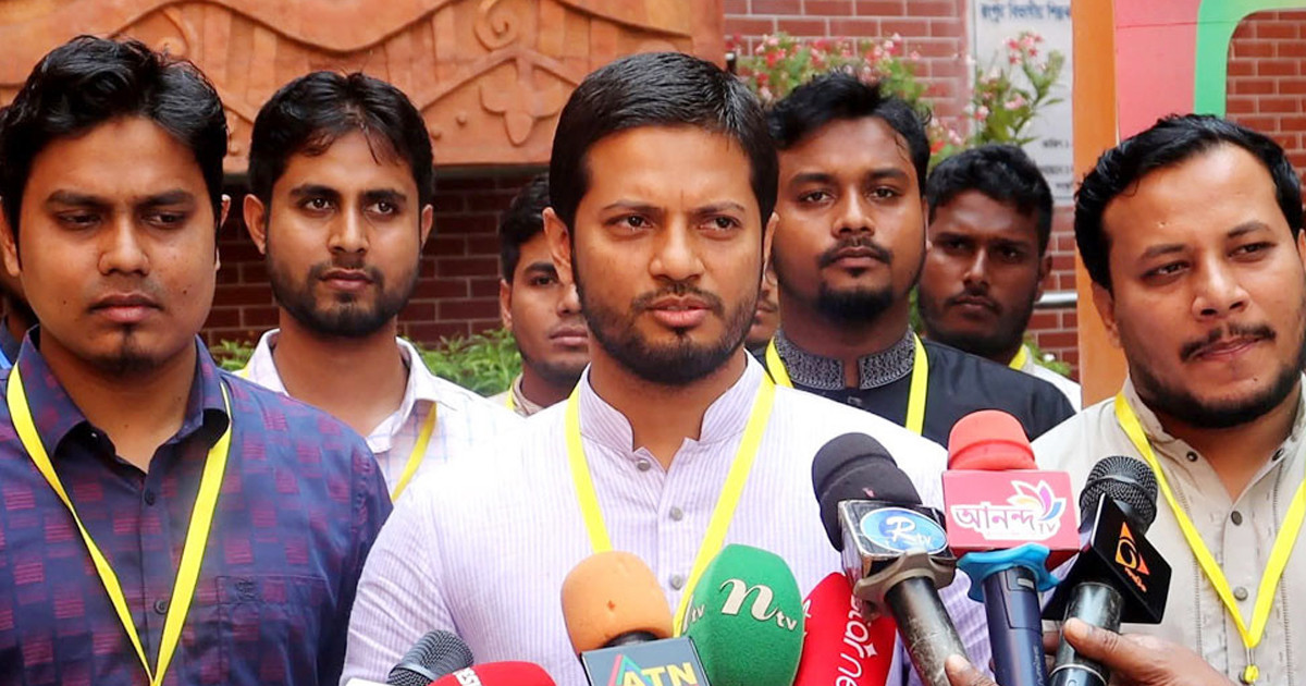রাজনৈতিক দলগুলো ক্ষমতার লোভে সংস্কার এজেন্ডা থেকে সরে এসেছে: শিবির সভাপতি