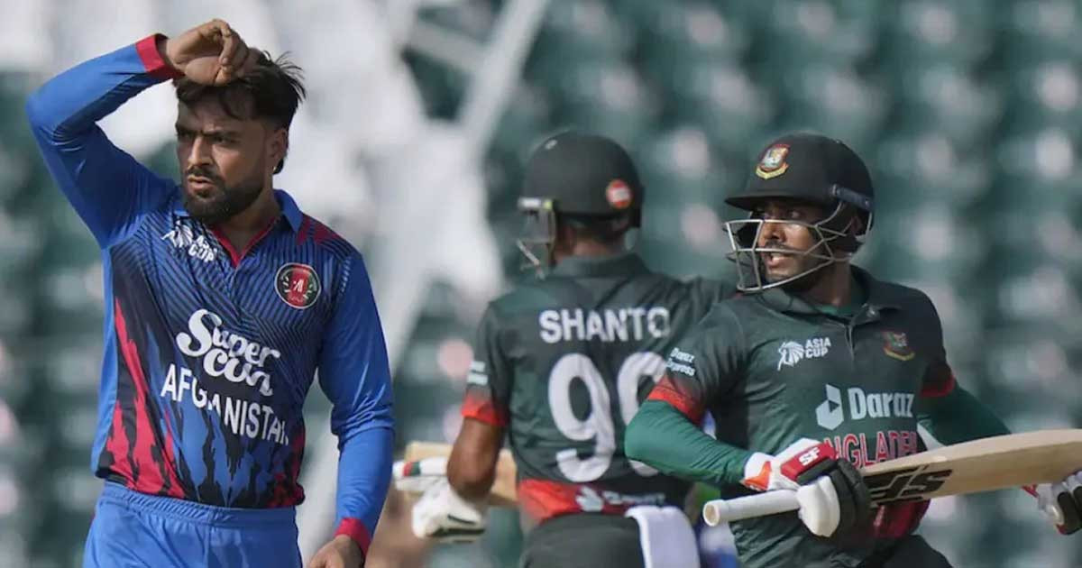 বাংলাদেশের বিপক্ষে সিরিজের সূচি ঘোষণা করল আফগানিস্তান