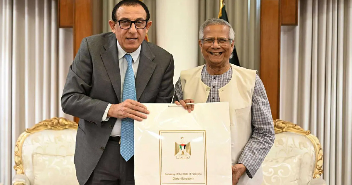 বাংলাদেশের প্রতি কৃতজ্ঞতা ফিলিস্তিন রাষ্ট্রদূতের