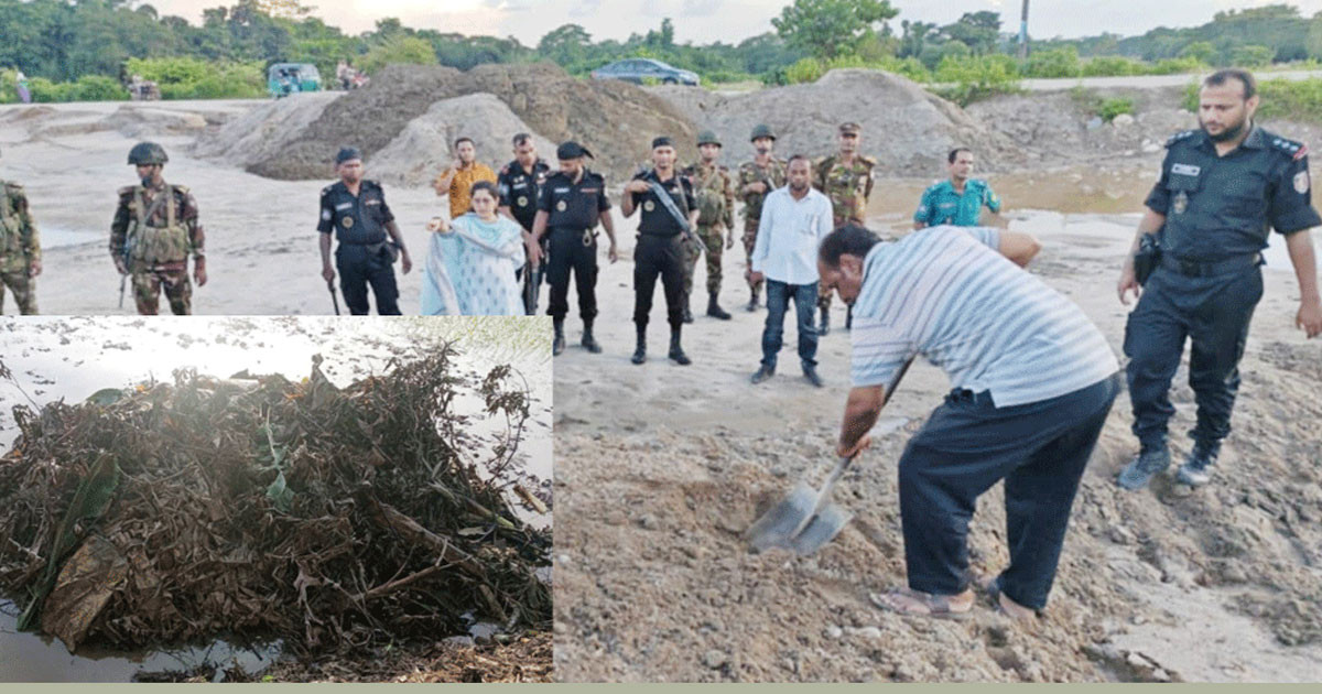 এবার সাদা পাথর উদ্ধার হলো ধানক্ষেত থেকে