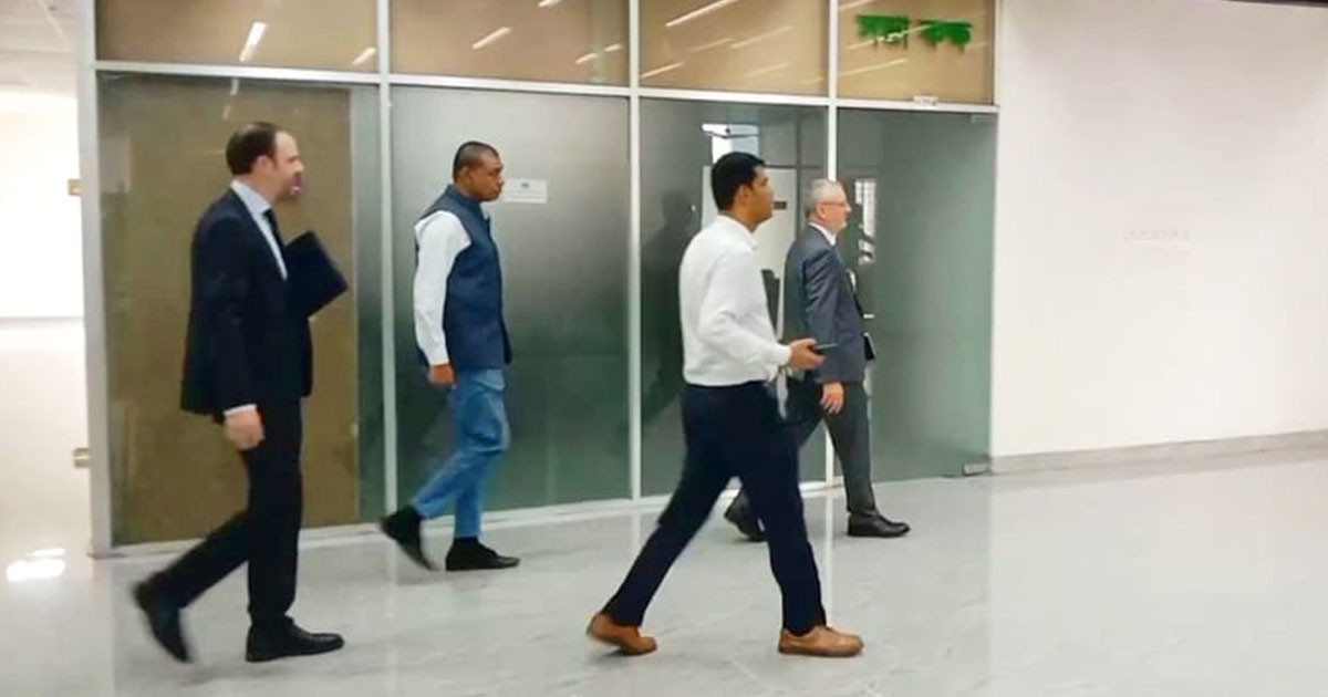 সিইসির সঙ্গে বৈঠকে ইউরোপীয় ইউনিয়নের প্রতিনিধি দল