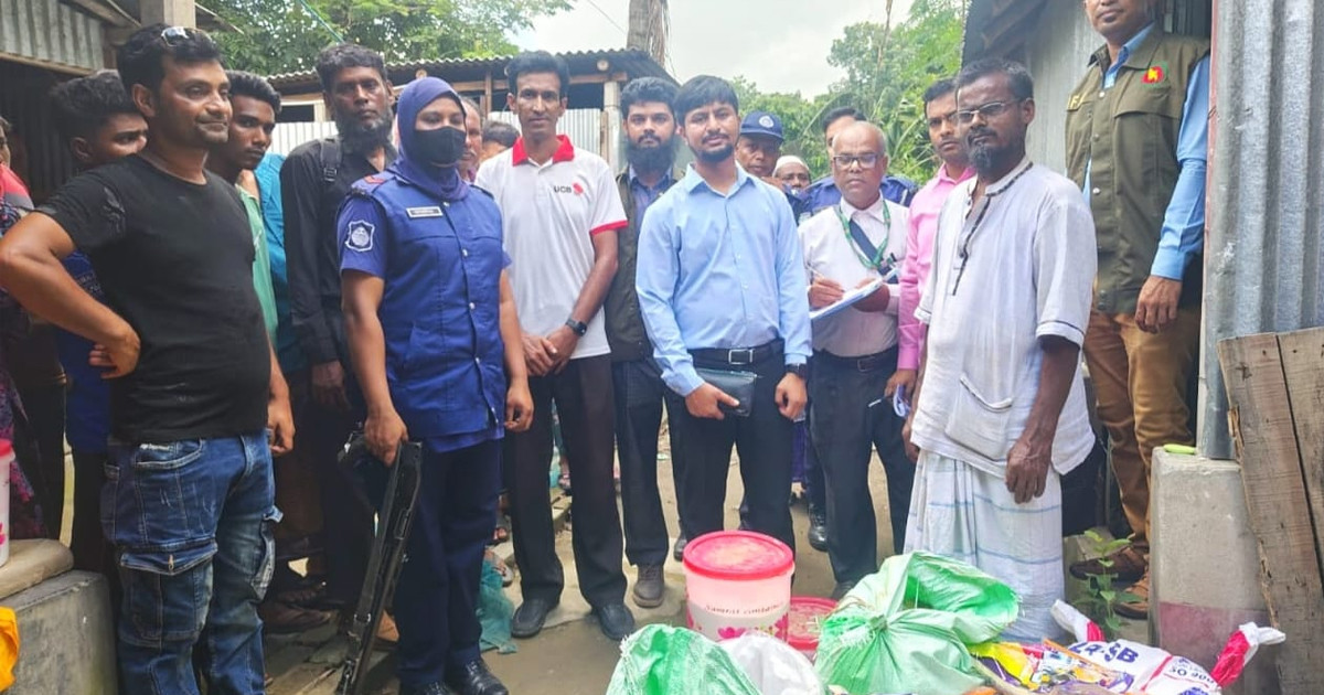 ক্ষতিকর রং ও কেমিক্যাল দিয়ে শিশুখাদ্য তৈরি, লাখ টাকা জরিমানা
