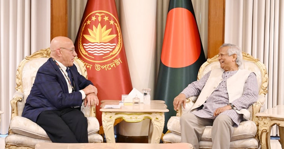 প্রধান উপদেষ্টার সঙ্গে জাতিসংঘের মিয়ানমার বিষয়ক বিশেষ দূতের সাক্ষাৎ