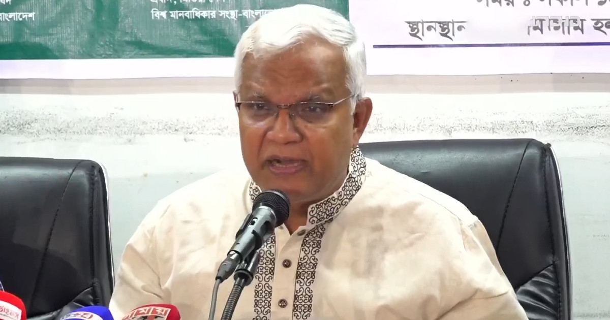 নির্বাচন পেছালে ভয়ংকর ক্ষতির মুখে পড়বে দেশ: ডা. জাহিদ