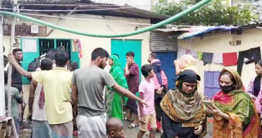 নারায়ণগঞ্জে বৈদ্যুতিক গোলযোগ থেকে আগুন, একই পরিবারের ৮ জন দগ্ধ