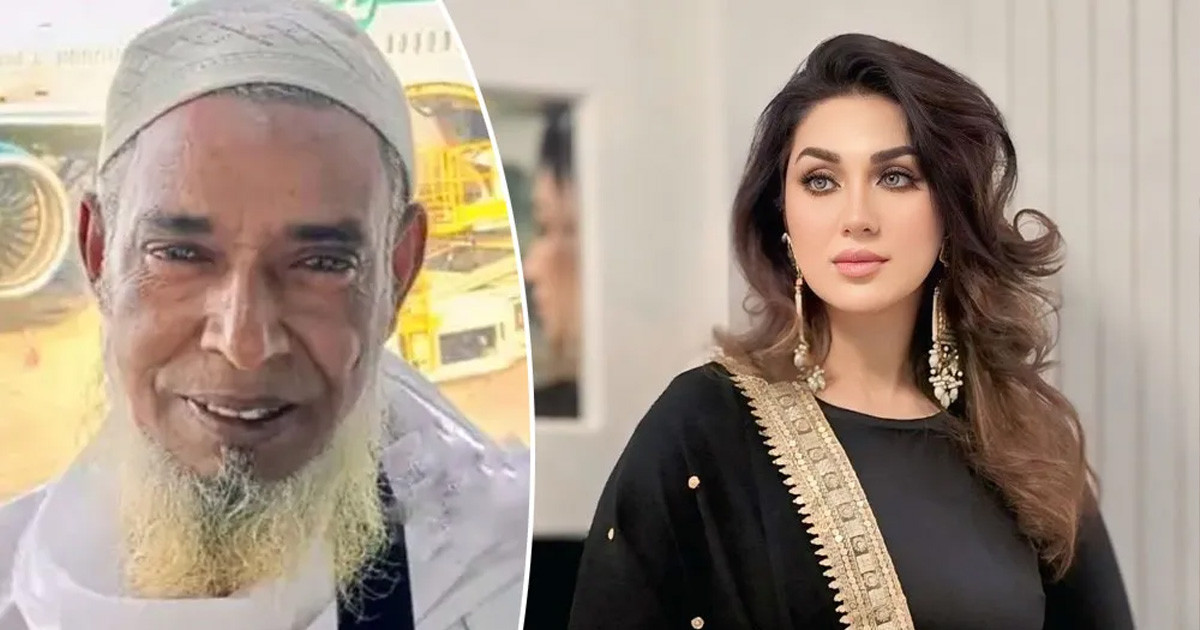সৌদি থেকে অপু বিশ্বাসের জন্য যে বিশেষ উপহার আনলেন রইস উদ্দিন