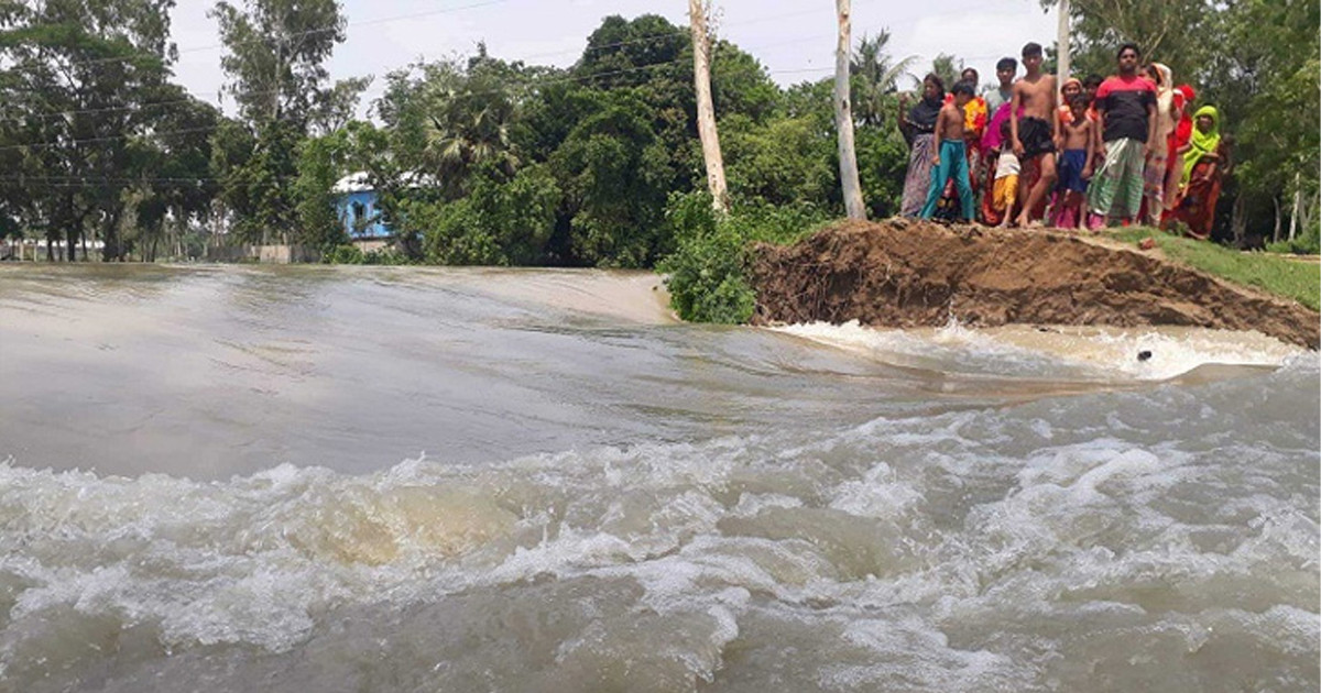 বাড়ছে নদ-নদীর পানি, প্লাবিত হতে পারে ছয় জেলা