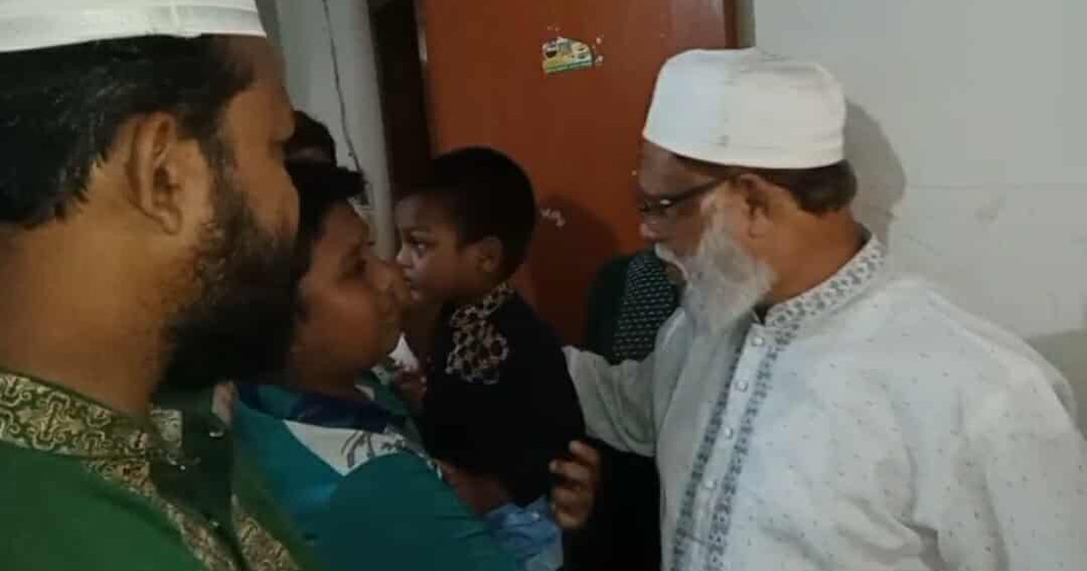 গাজীপুরে নিহত সাংবাদিক তুহিনের পরিবারের সাথে জামায়াত নেতৃবৃন্দের সাক্ষাৎ