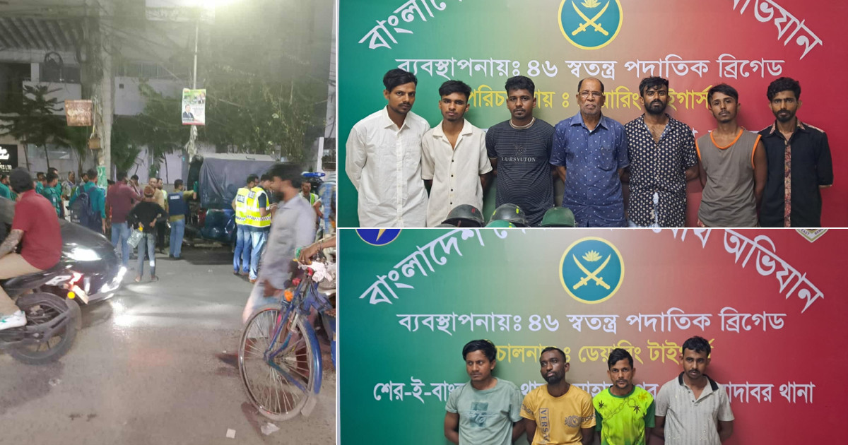 জেনেভা ক্যাম্পে যৌথ বাহিনীর অভিযান, অস্ত্র-মাদকসহ গ্রেপ্তার ১১