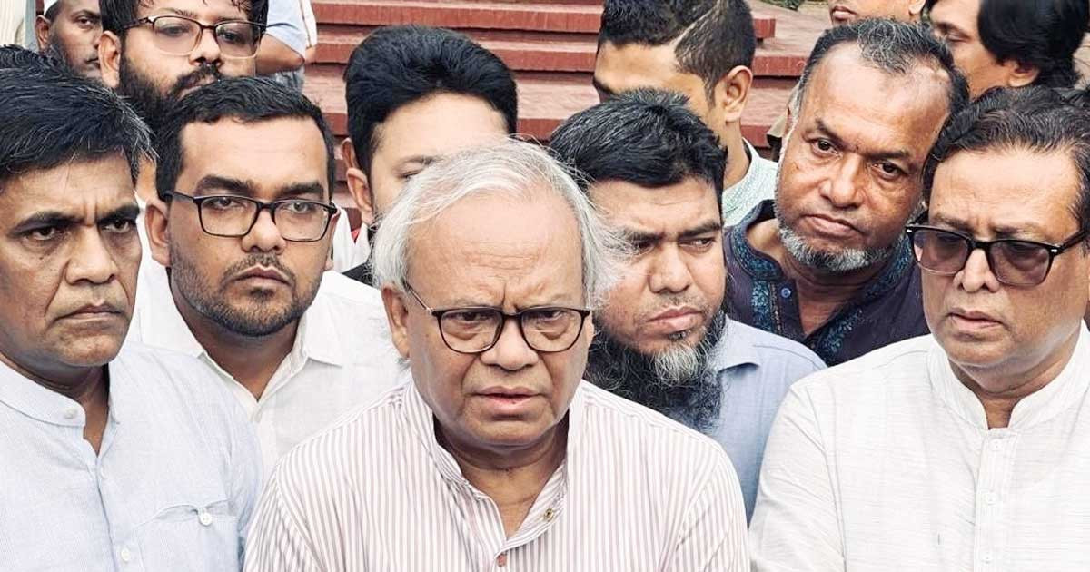 উন্নত ও গণতান্ত্রিক সমাজ প্রতিষ্ঠার মূল প্রেরণা কাজী নজরুল ইসলাম: রিজভী