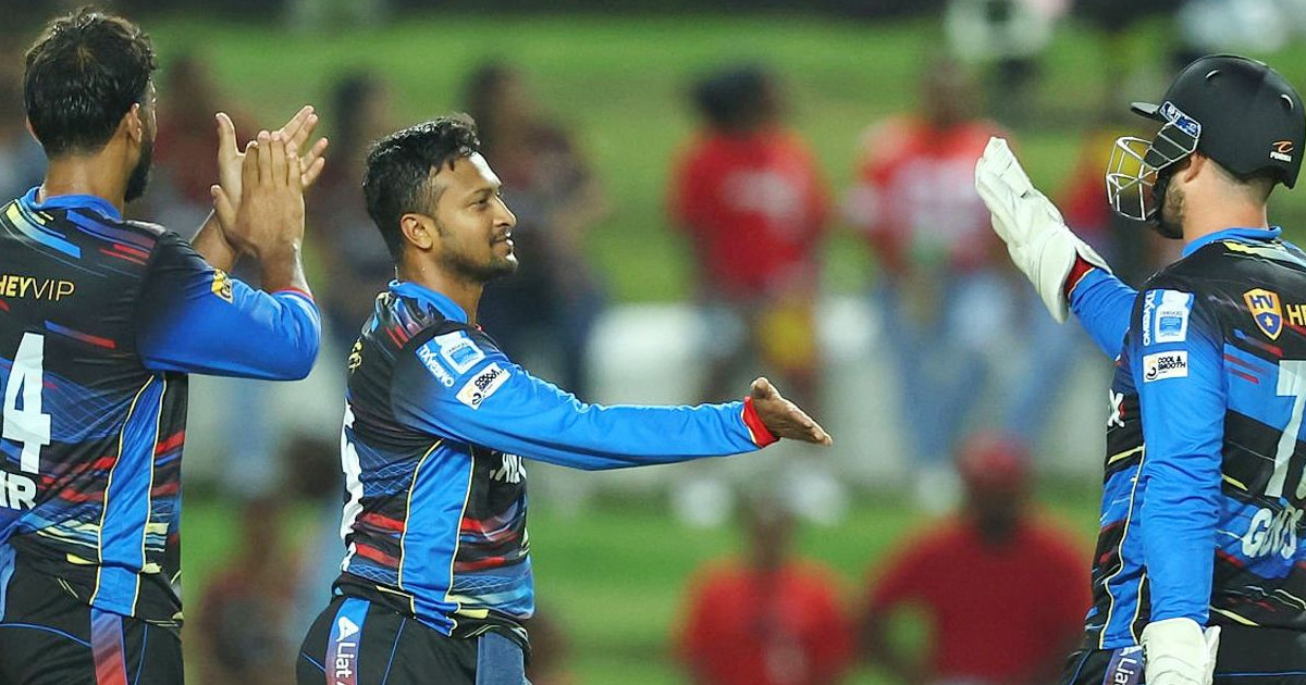 সাকিবের নিয়ন্ত্রিত বোলিংয়ের পরও হারলো অ্যান্টিগা