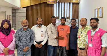পরিবারের কাছে ফিরলেন মানসিক ভারসাম্যহীন প্রবাসী সুমন
