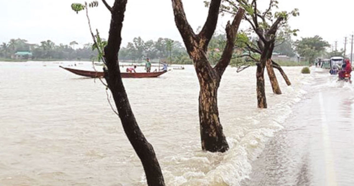 উত্তরাঞ্চলে ফের বন্যার আভাস