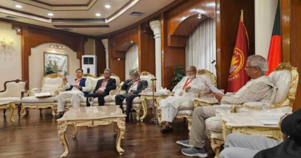 প্রধান উপদেষ্টার সঙ্গে বৈঠক করতে যমুনায় বিএনপির প্রতিনিধিদল