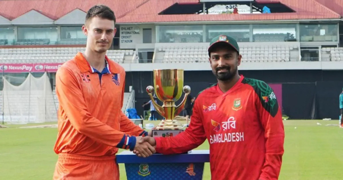 নেদারল্যান্ডসের বিপক্ষে টসে জিতে ফিল্ডিংয়ে বাংলাদেশ