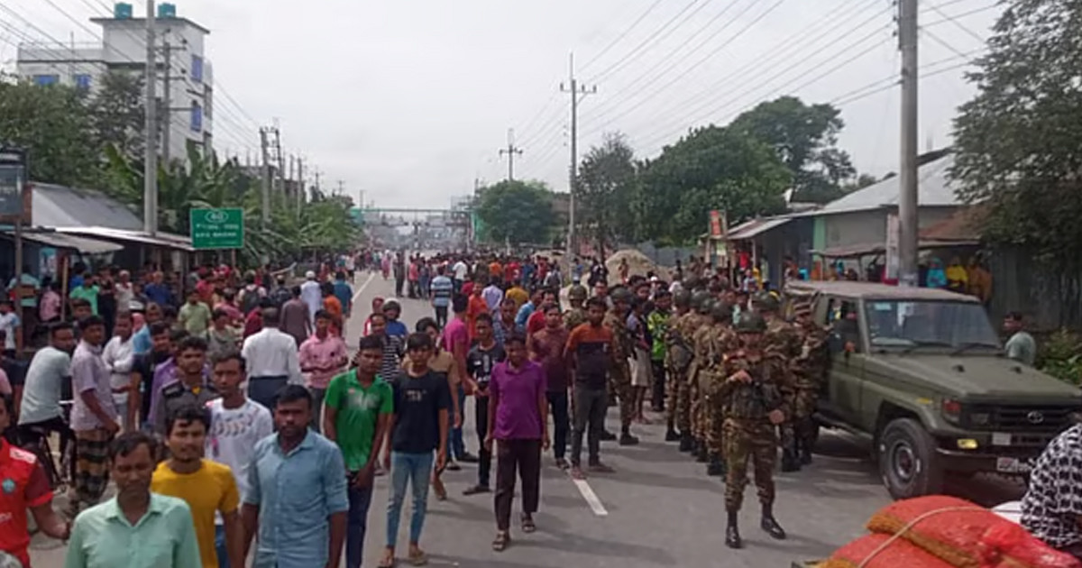 কারখানা বন্ধের জেরে সংঘর্ষ, নিহত এক