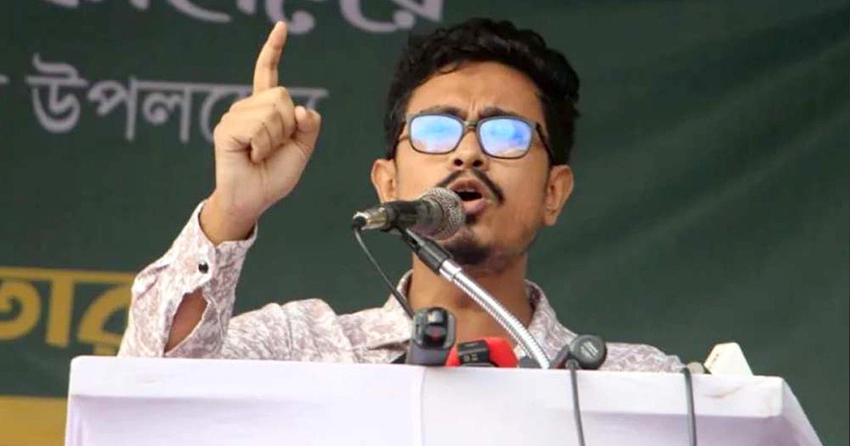 ধর্ষণের হুমকিদাতা শিবিরের কেউ নন, অপপ্রচারের অভিযোগ সাদিক কায়েমের