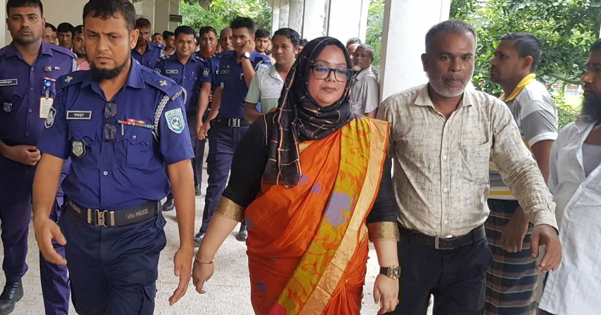 সাংবাদিক পেটানোর ঘটনায় কুড়িগ্রামের সাবেক ডিসি কারাগারে
