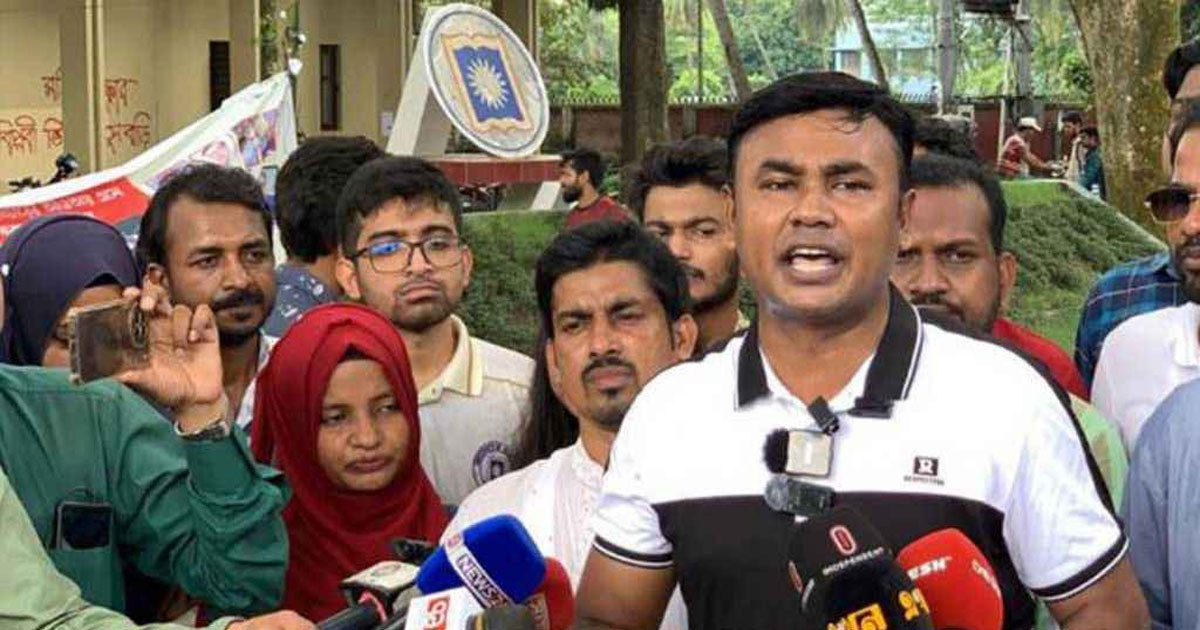 নুরের ওপর হামলায় জড়িত জামায়াত: ছাত্রদল নেতা আমান