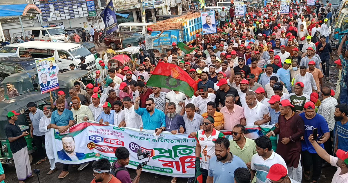 জাতির ক্রান্তিলগ্নে বিএনপি বারংবার জনগণের পাশে ছিল: ব্যারিস্টার মীর হেলাল