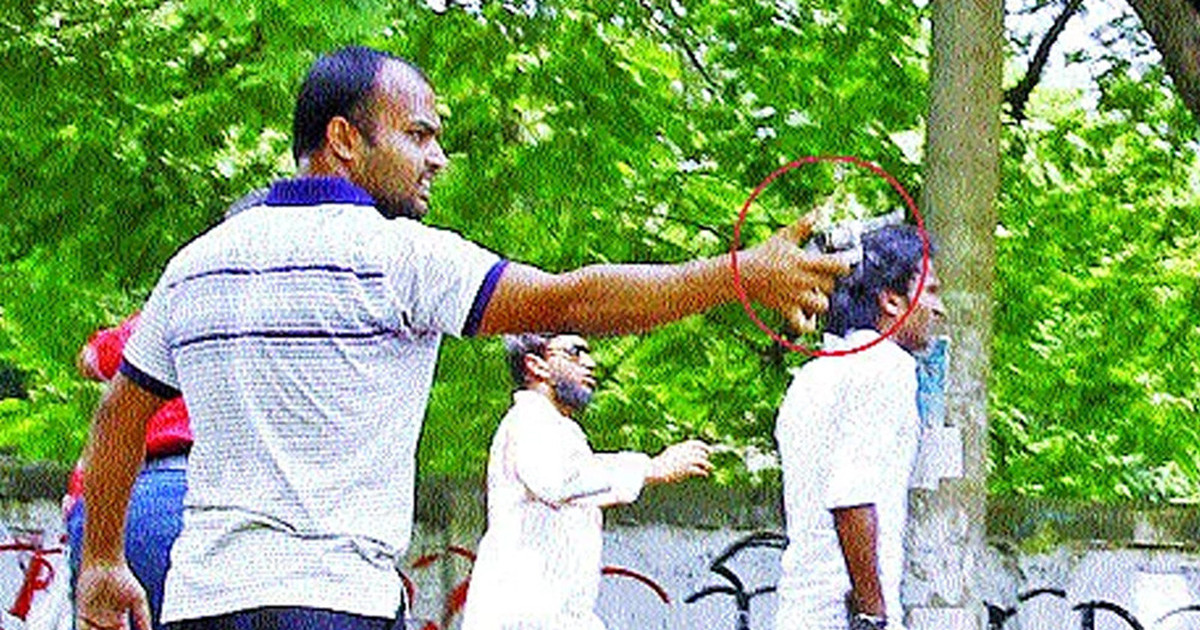 শিবিরের ওপর প্রকাশ্যে গুলি চালানো নিষিদ্ধ ছাত্রলীগের সেই নেতা গ্রেপ্তার