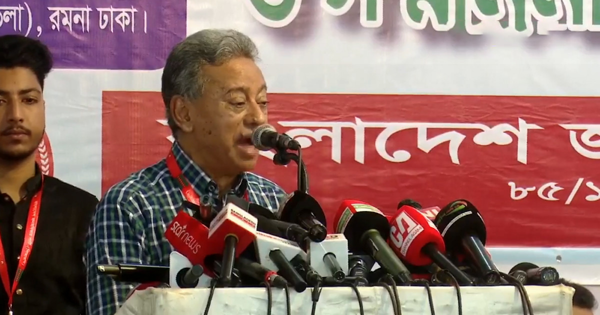 দাবি না মানলে নির্বাচন গ্রহণযোগ্য নয়—এমন অবস্থান অগণতান্ত্রিক: আমীর খসরু