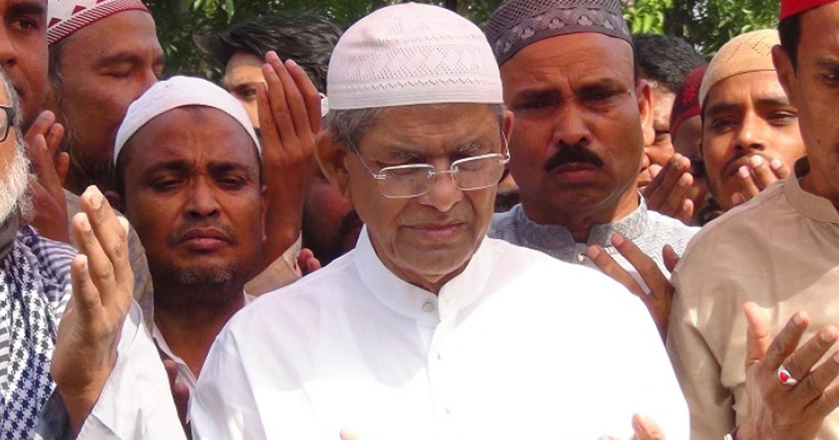 বিশ্বমানবের কাছে এক অসাধারণ আলোকবর্তিকা হযরত মুহাম্মদ (সা.): মির্জা ফখরুল