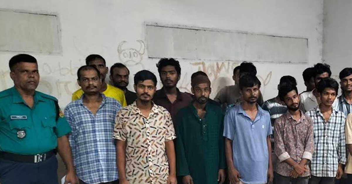 মোহাম্মদপুর-আদাবরে অভিযানে গ্রেপ্তার ৩৪