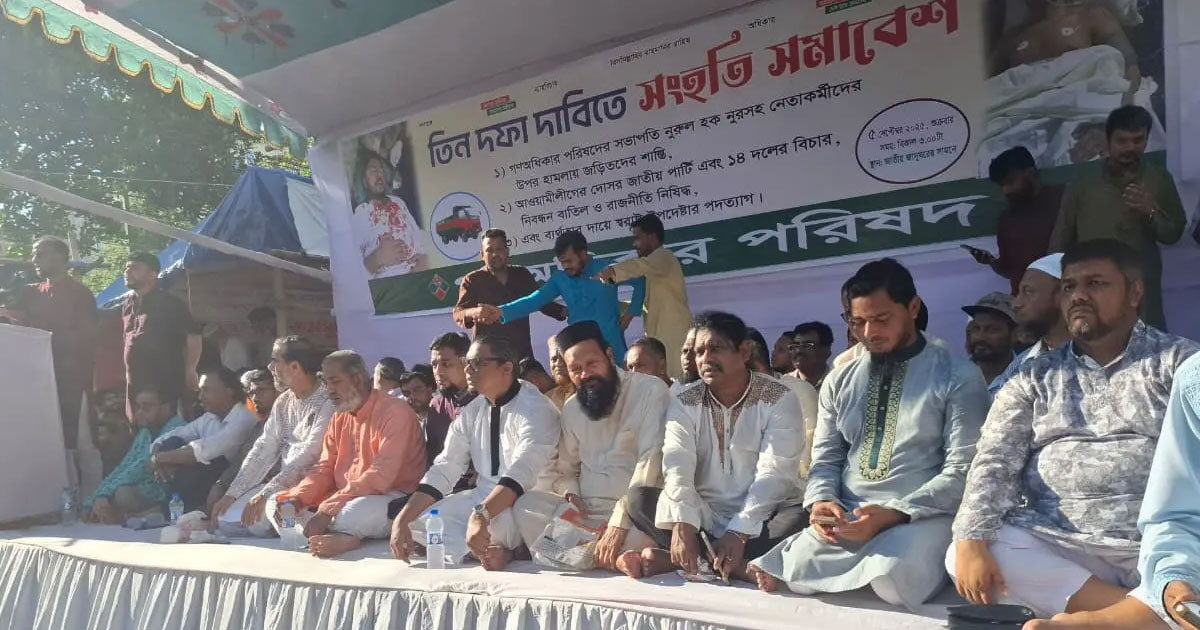 ২৯ দল চায় জাপার রাজনীতি নিষিদ্ধ হোক