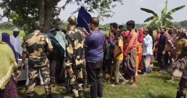 মানবতার দৃষ্টান্ত স্থাপন বিজিবি-বিএসএফের