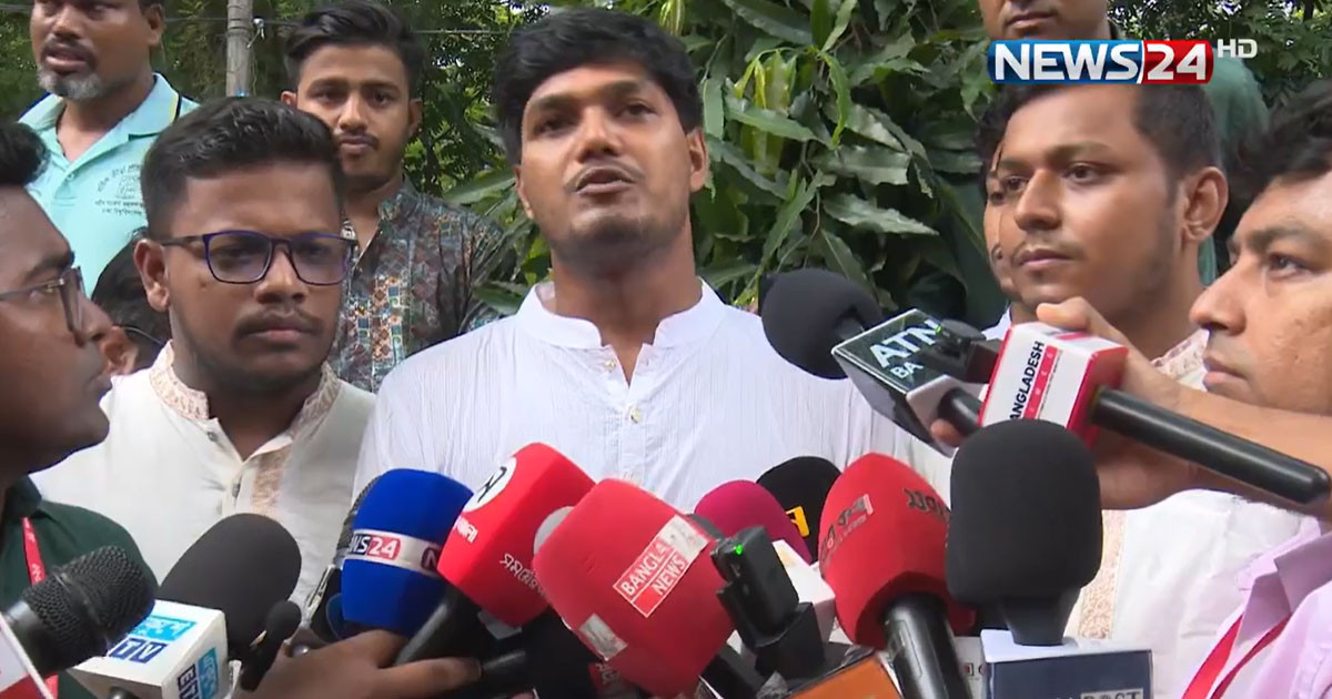 সকল ভোটারকে ভোটকেন্দ্রে আসার আহ্বান ছাত্রদলের ভিপিপ্রার্থীর