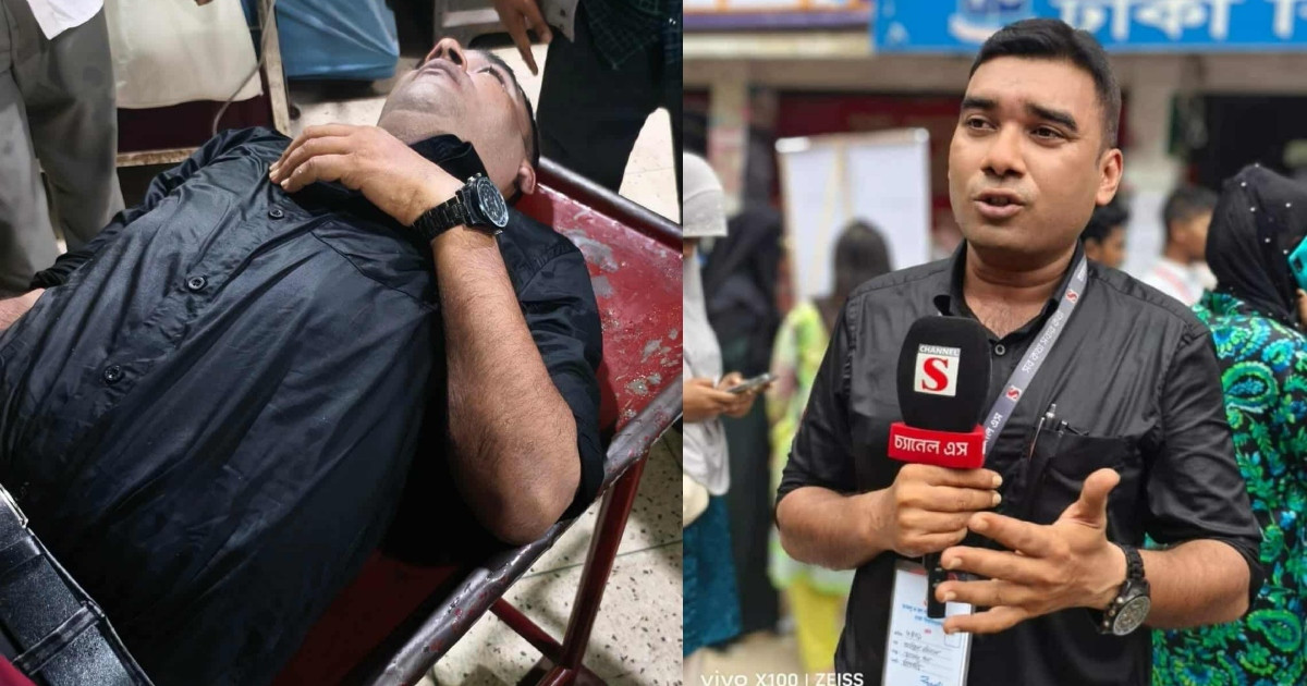 ডাকসু নির্বাচনের লাইভের মাঝেই হঠাৎ সাংবাদিকের মৃত্যু